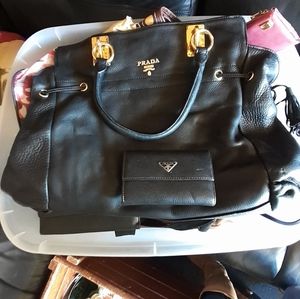 New prada pocket book and wallet